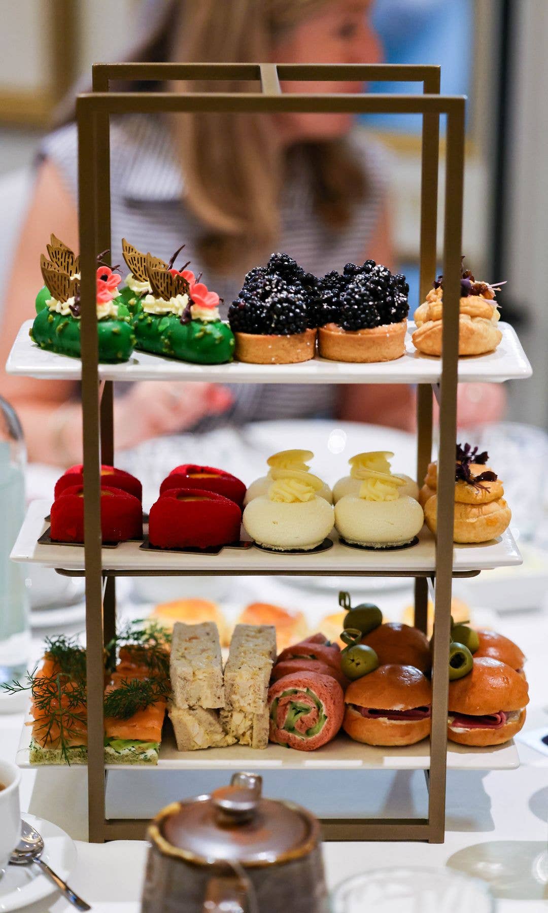 Guests were treated to the delicious A Midsummer Night's Dream afternoon tea at the Taj 51 Buckingham Gate Suites and Residences, London