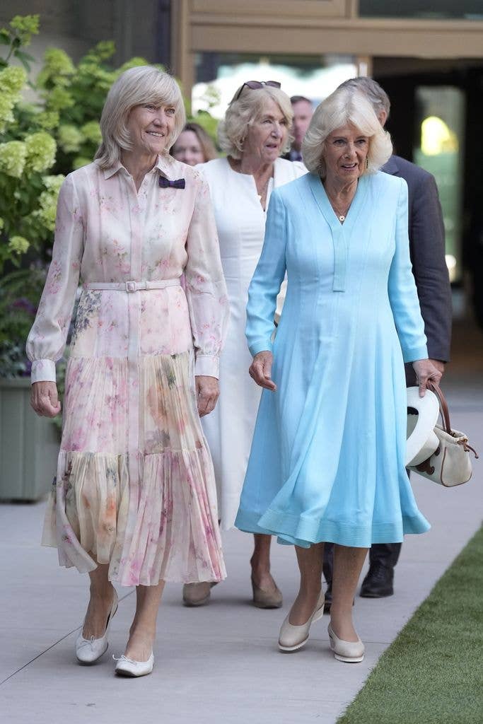 A of Queen Camilla at Wimbledon