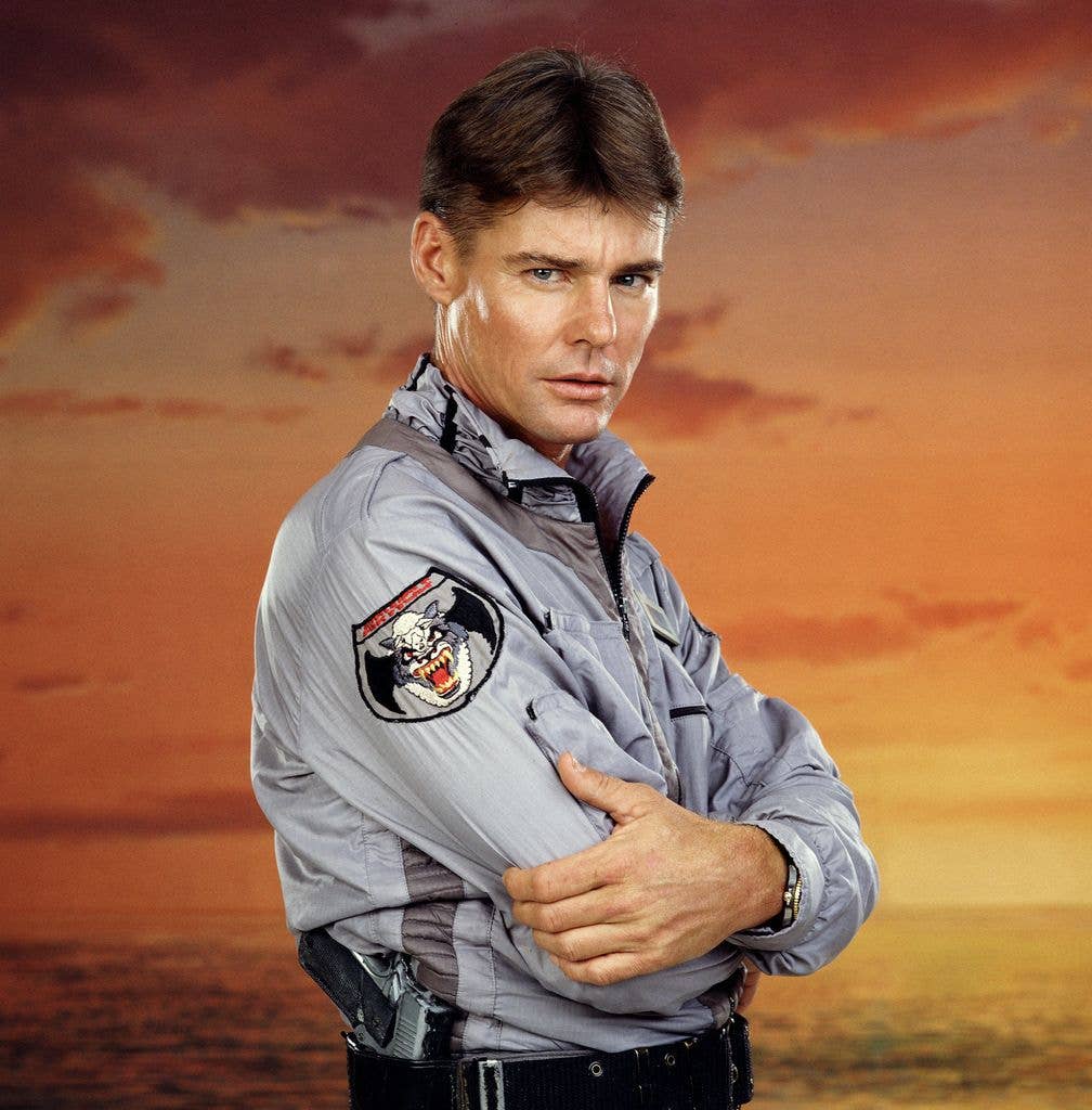 man in pilot uniform