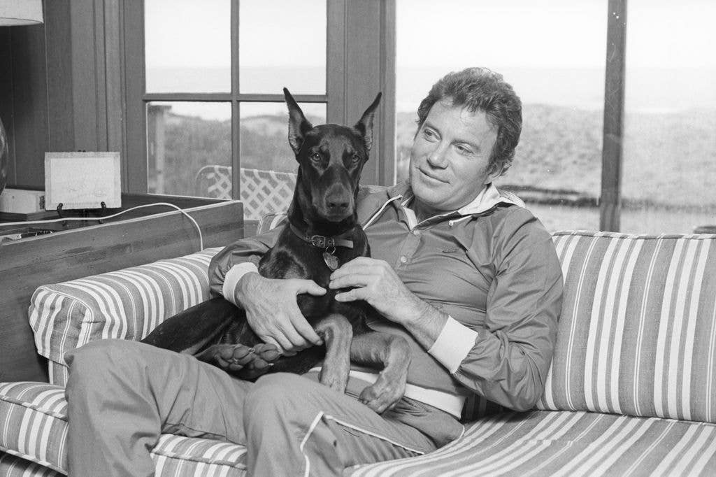William Shatner's love for dogs goes back many decades