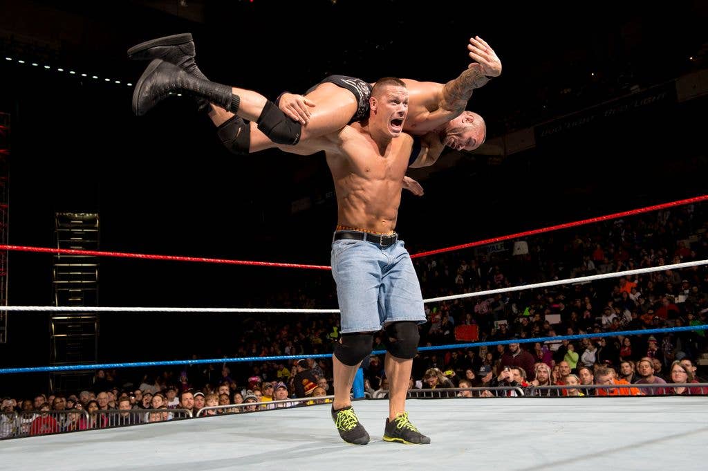 John Cena in action