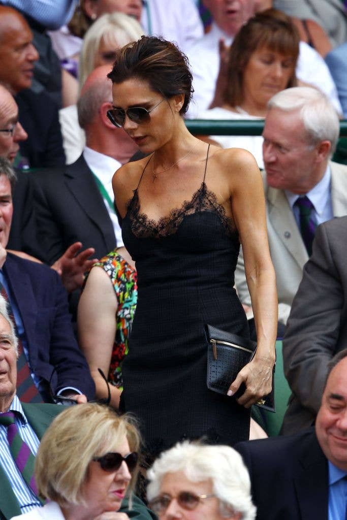 Victoria looked stunning at Wimbledon in 2013