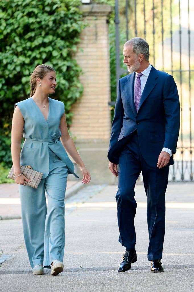 Princess Leonor and King Felipe VI