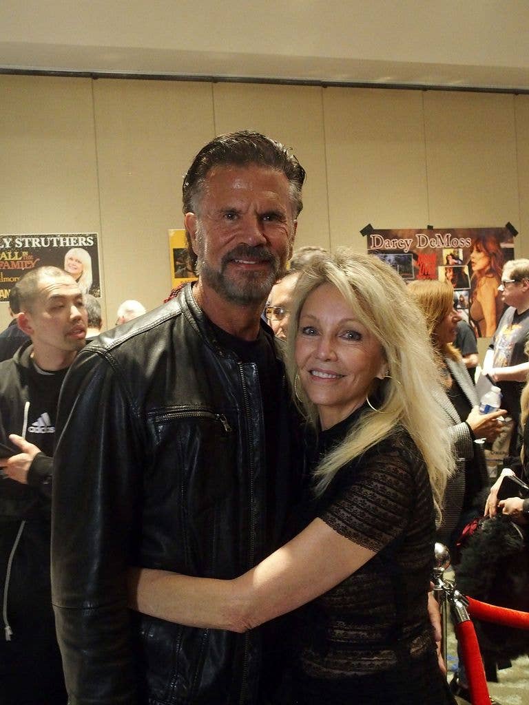 The couple looked loved-up to say the least