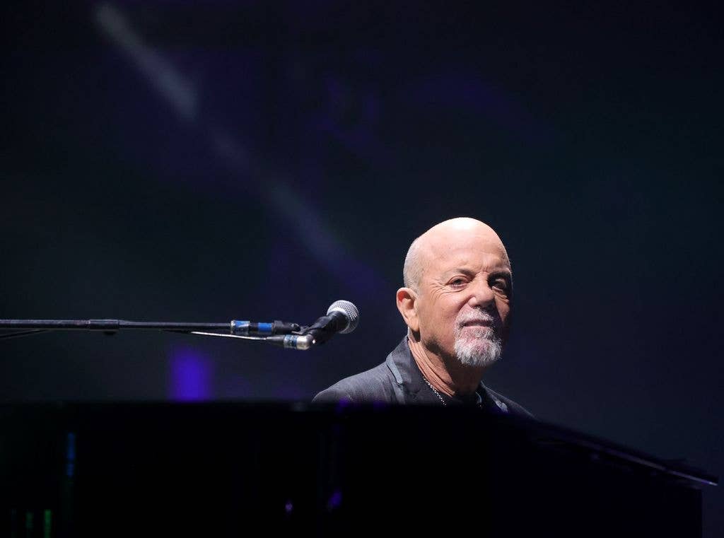 Billy Joel performs at Allegiant Stadium on November 09, 2024 in Las Vegas, Nevada