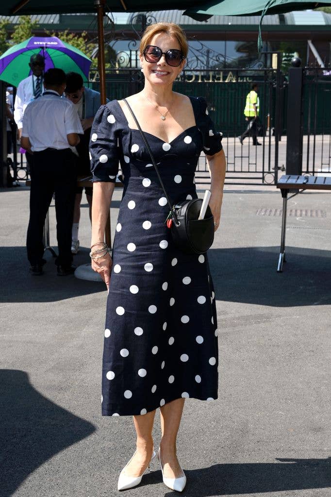 Dame Darcey Bussell during day eleven of Wimbledon