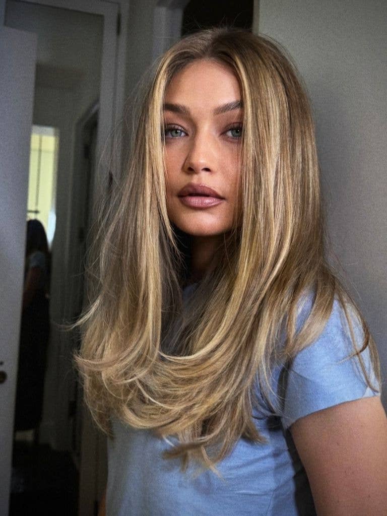 Gigi Hadid's new hairstyle 