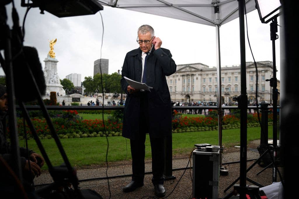 A photo of Dermot Murnaghan 
