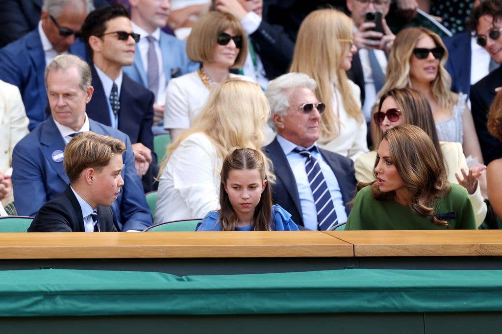 The family are known to be tennis fans