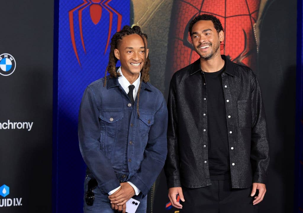  (L-R) Jaden Smith and Trey Smith 
