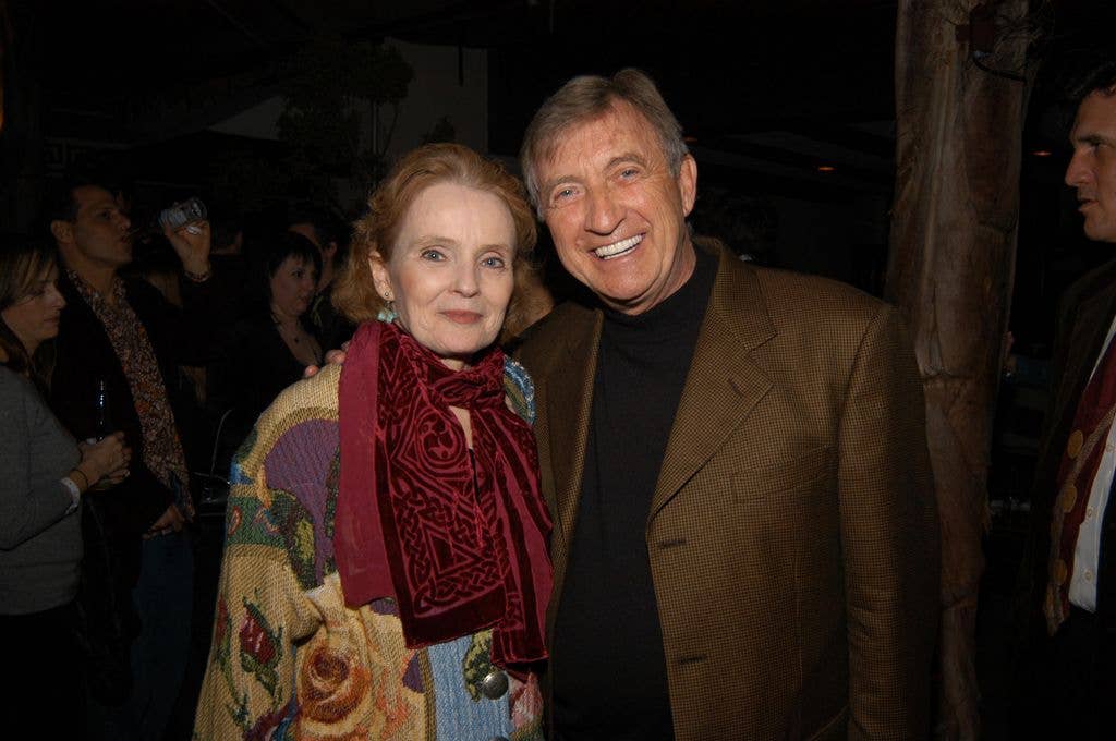 Katherine Houghton and Ken Jenkins posing together