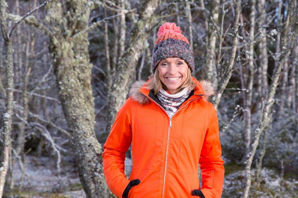 Michaela Strachan for Winterwatch