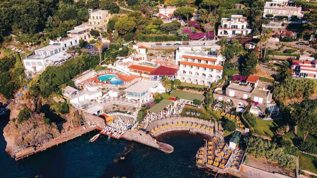 italy hotel ariel shot