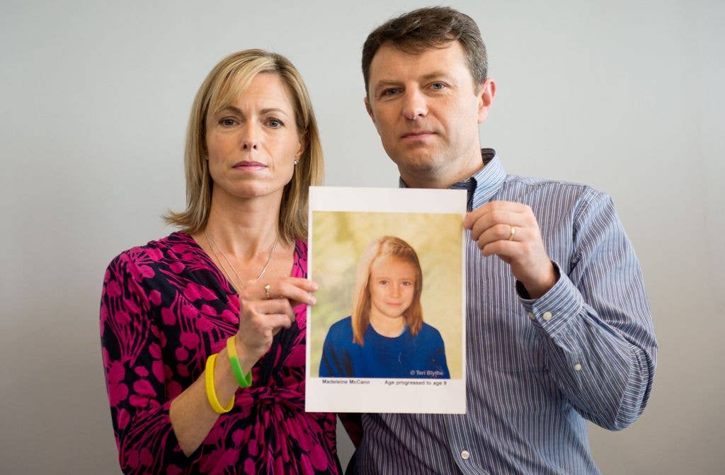 Kate and Gerry were investigated for Madeleine's disappearance