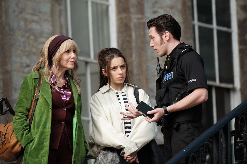 Lily Petal (SALLY PHILLIPS); Clary Coombs (CHARLOTTE JORDAN); PC Adam (BEN CASTLE-GIBB)