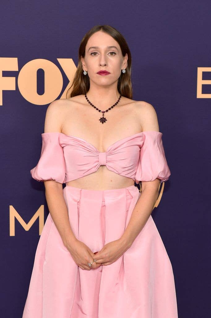 Sarah Sutherland in 2019 at the Emmy Awards.