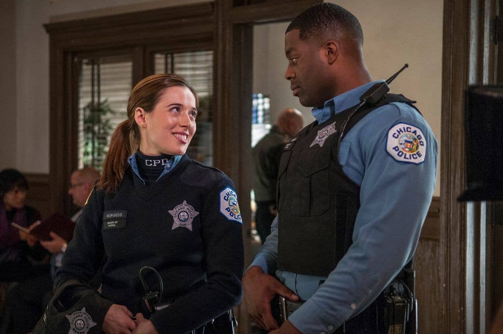 Marina Squerciati as Kim Burgess, LaRoyce Hawkins as Kevin Atwater