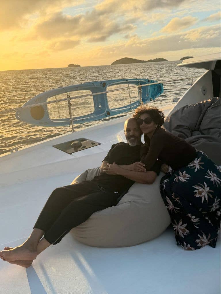 Cosying up aboard a yacht