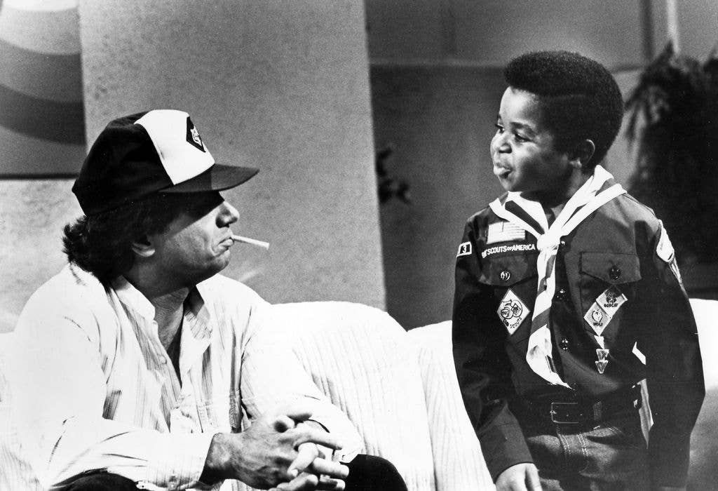 The answer is...B) "Whatcha talkin' 'bout, Willis?"