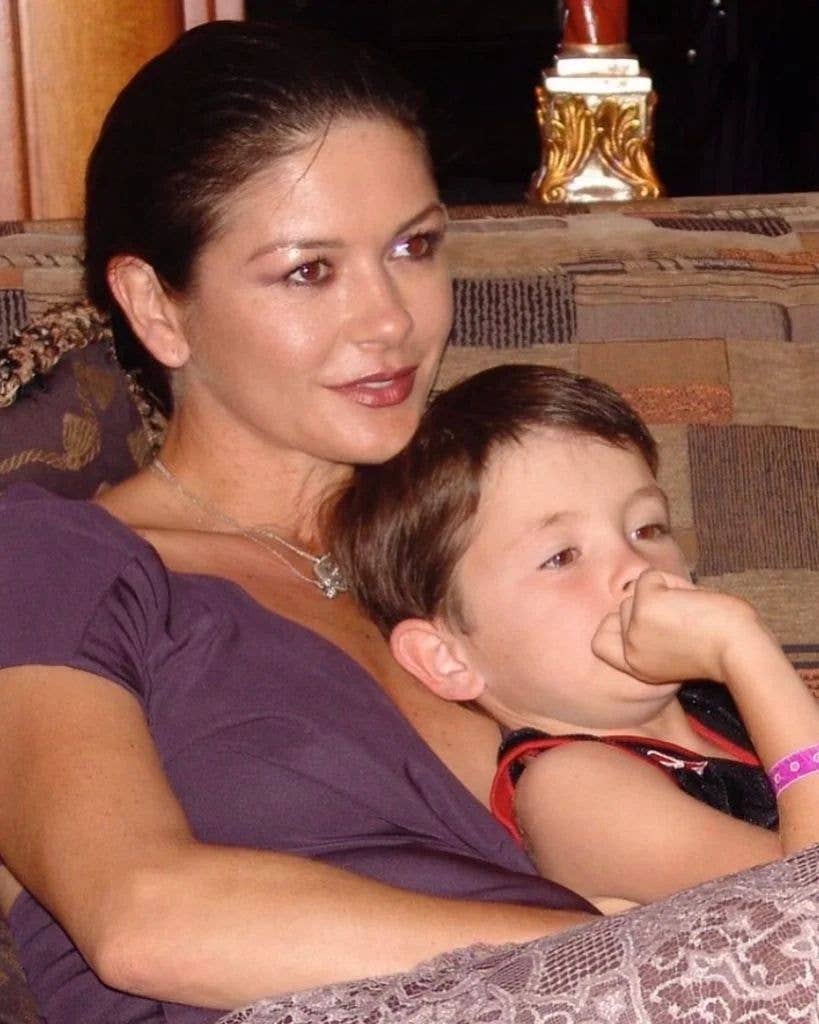 Catherine with Dylan 