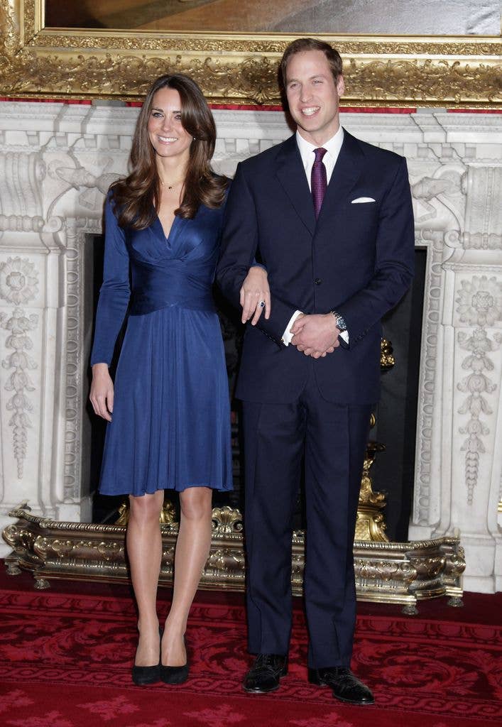The couple got engaged in 2010