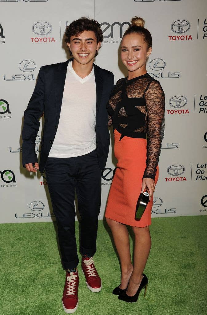 hayden panettiere and brother jansen in 2013