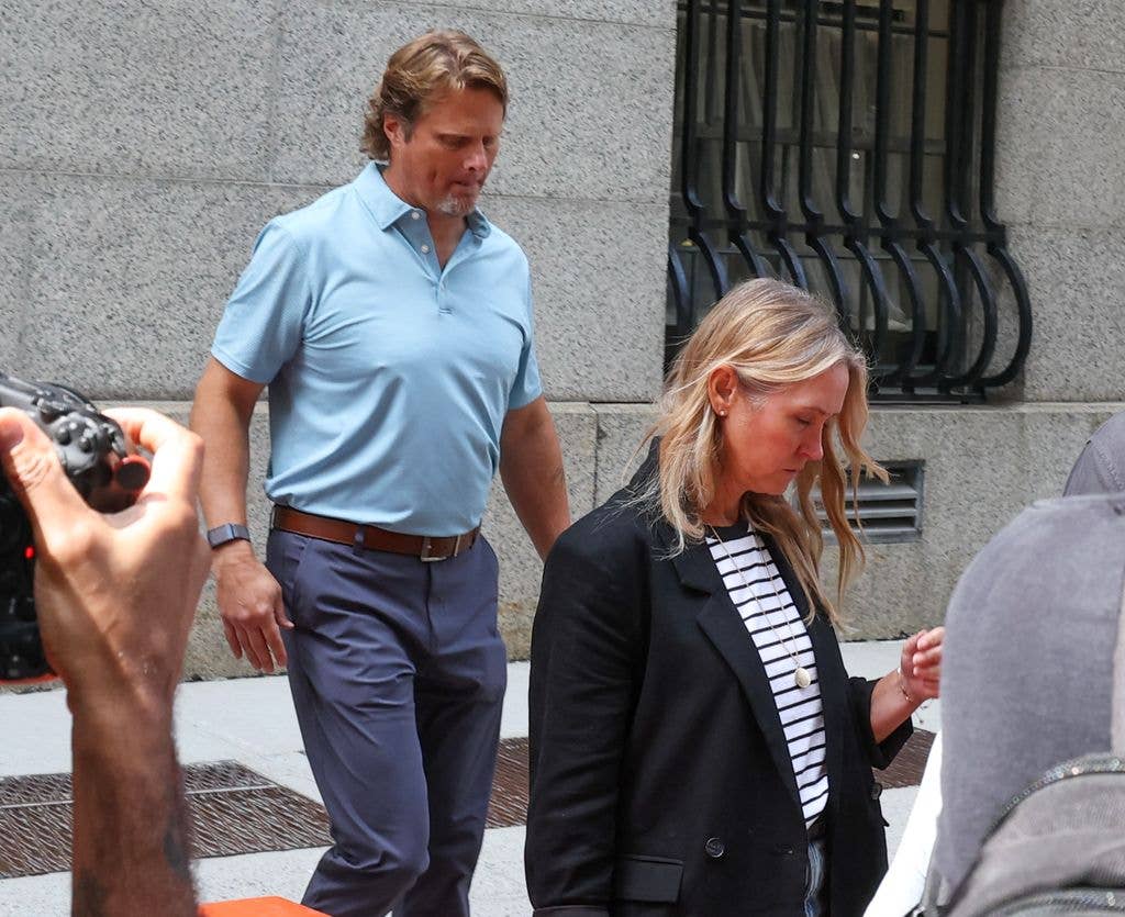 Family members of Brian Thompson depart federal court after Luigi Mangione pleaded guilty