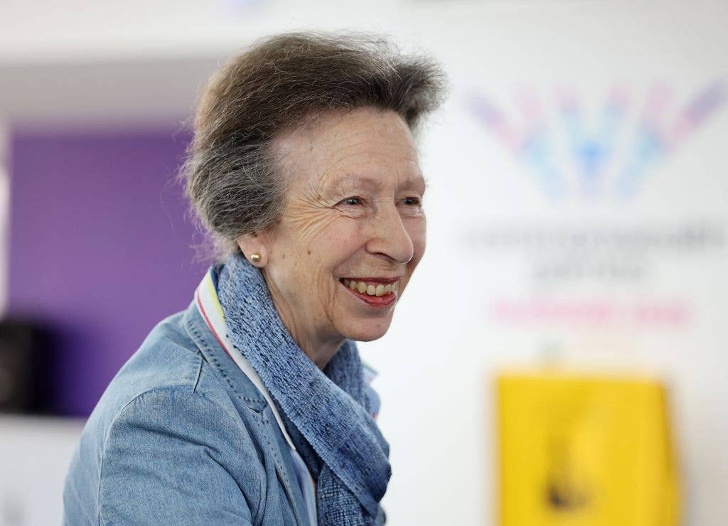 princess anne smiling