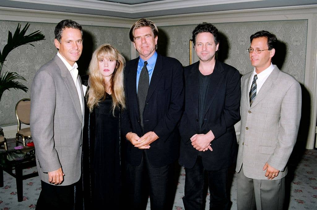 The two joined Fleetwood Mac together