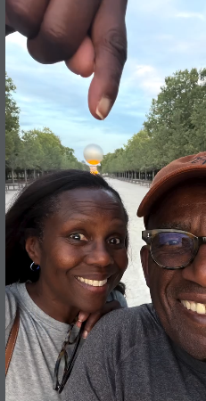 The duo visited their old spots together
