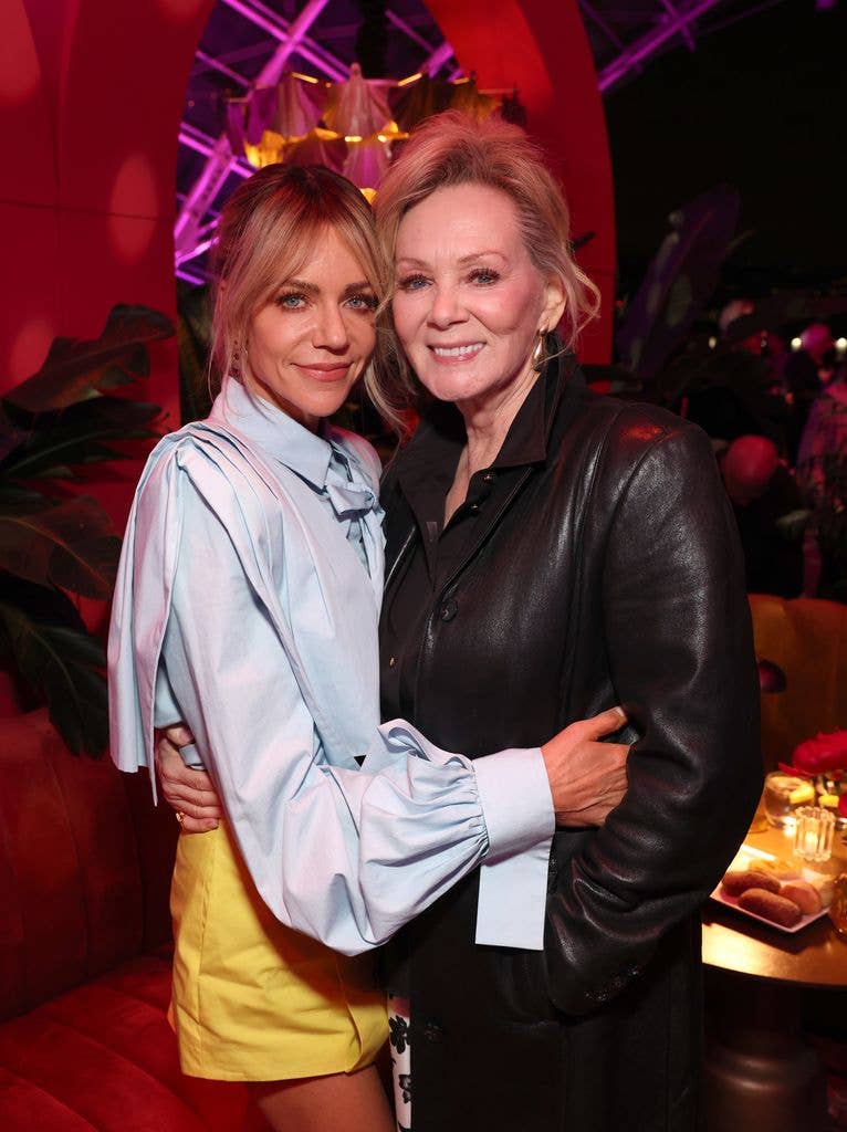 Kaitlin Olson and Jean Smart attend the "Hacks" Season 5 FYC Event at David Geffen Theater at the Academy Museum on May 26, 2026 in Los Angeles, California.