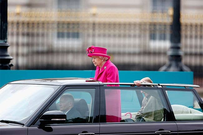 the queen and prince philip losing temper