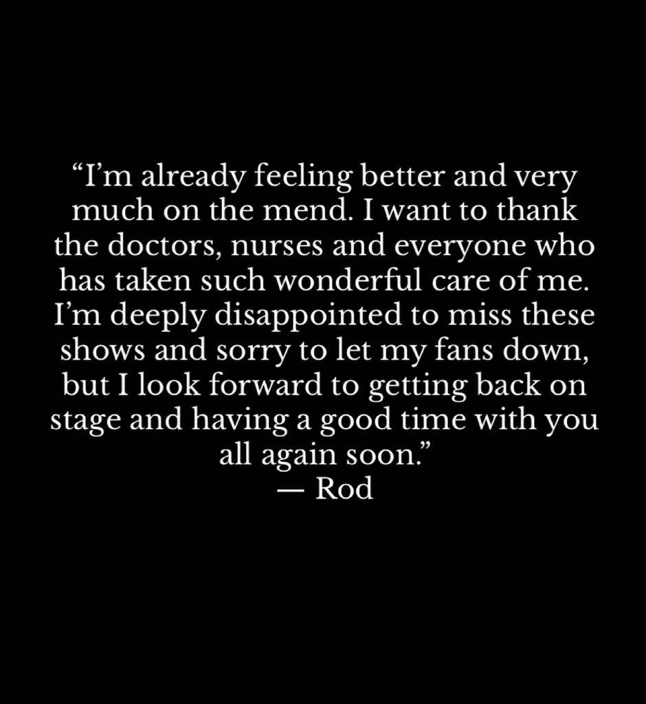 rod stewart tour cancelation announcement