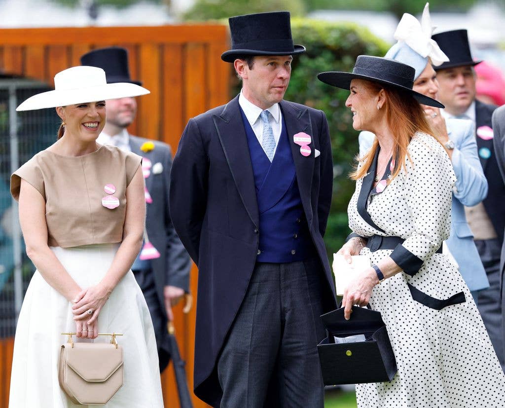 Princess Eugenie, Jack Brooksbank and Sarah Ferguson in 2025