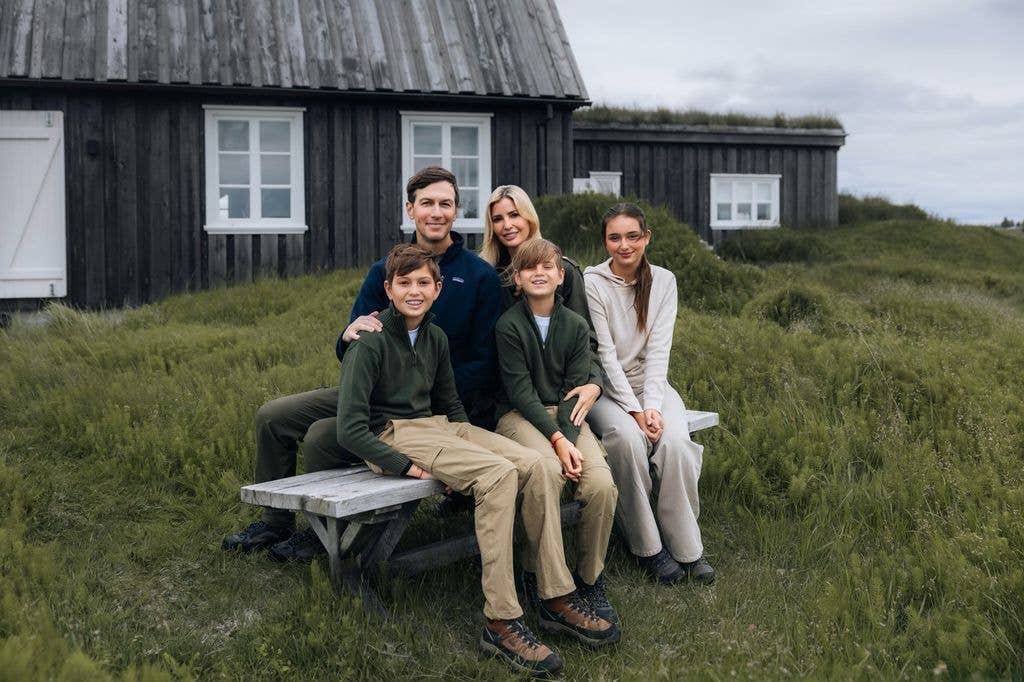 ivanka trump family iceland holiday