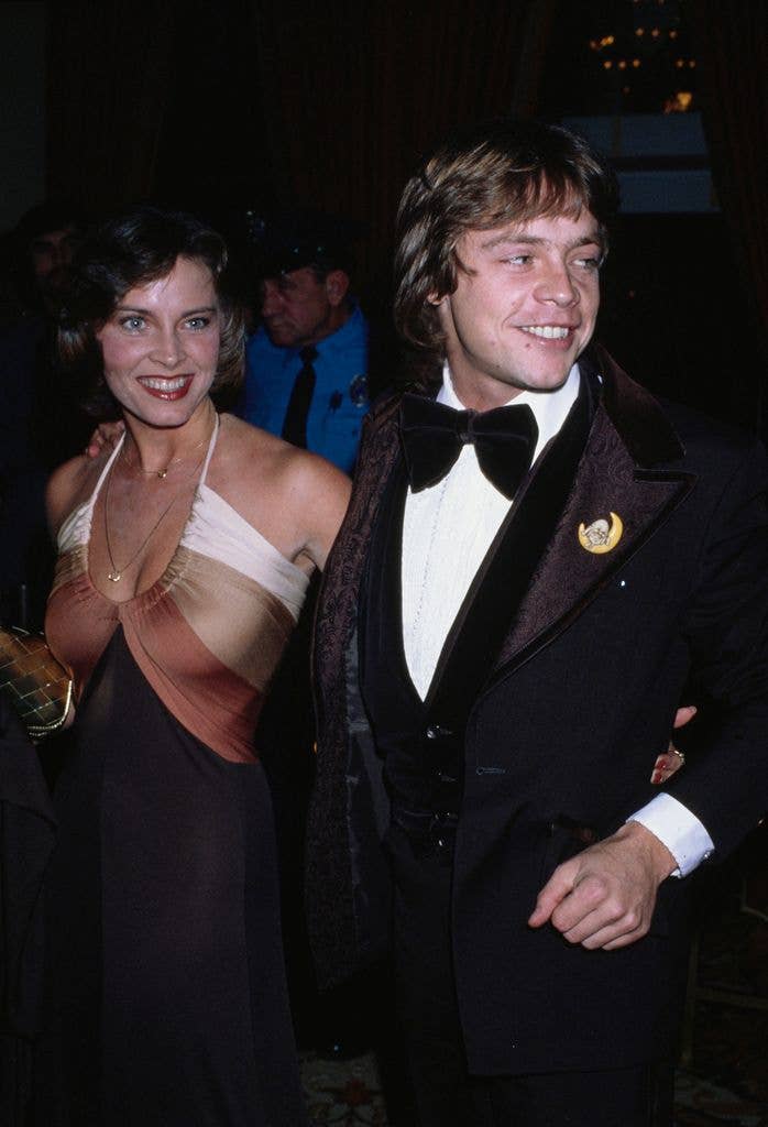 Marilou and Mark at the Golden Globes in 1978