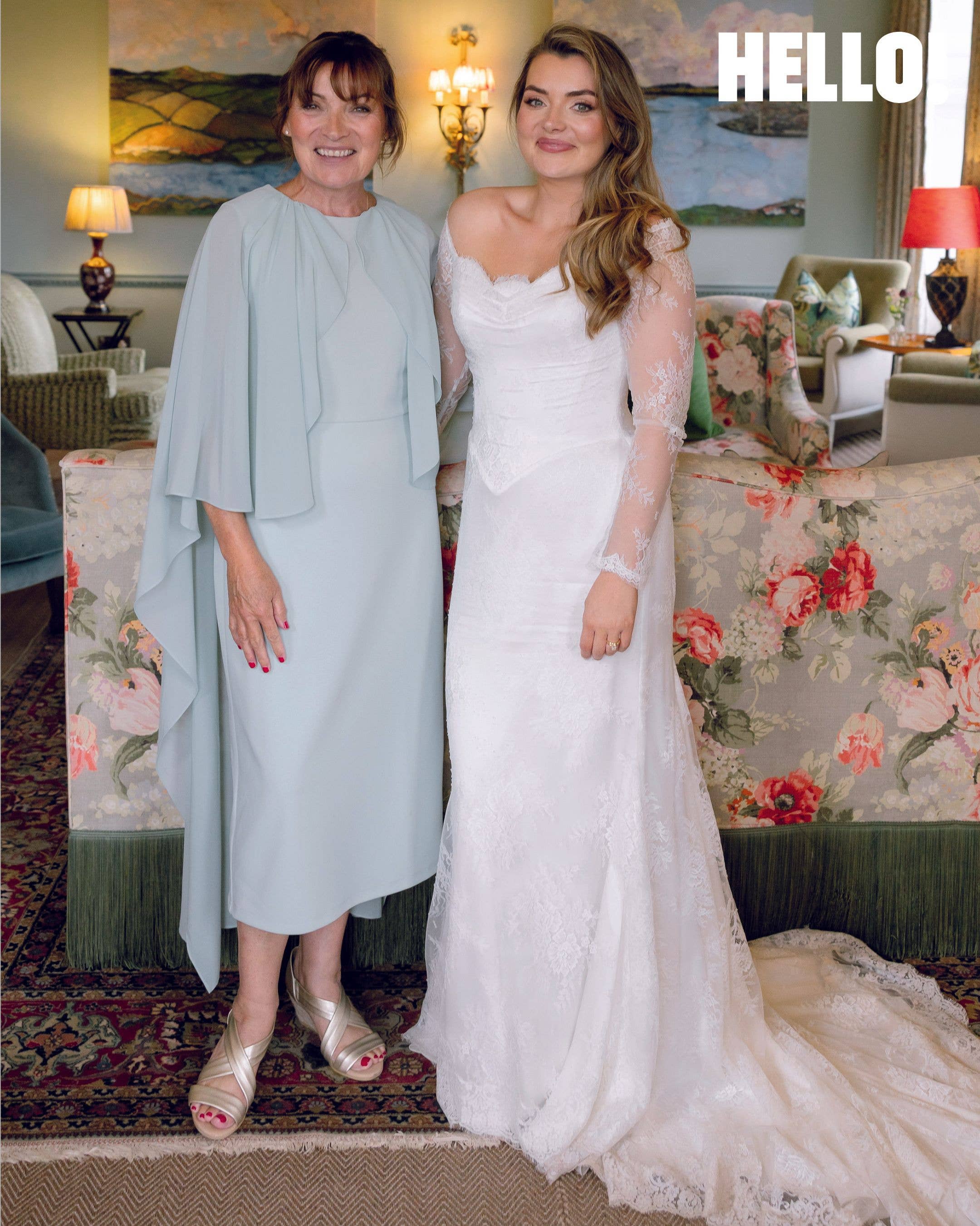 Rosie with her mother Lorraine Kelly