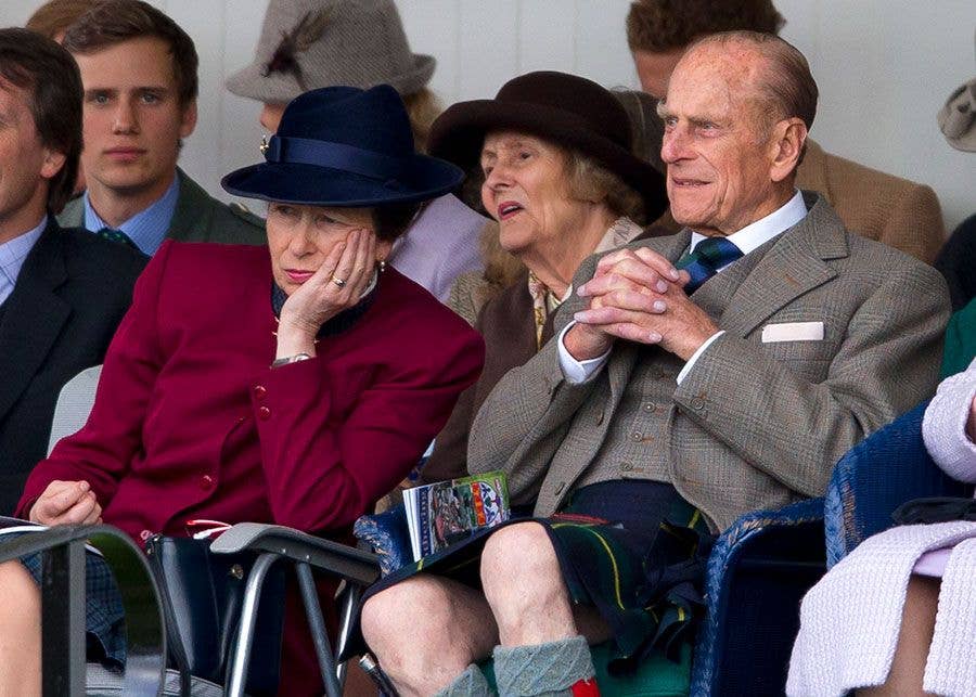 princess anne tired
