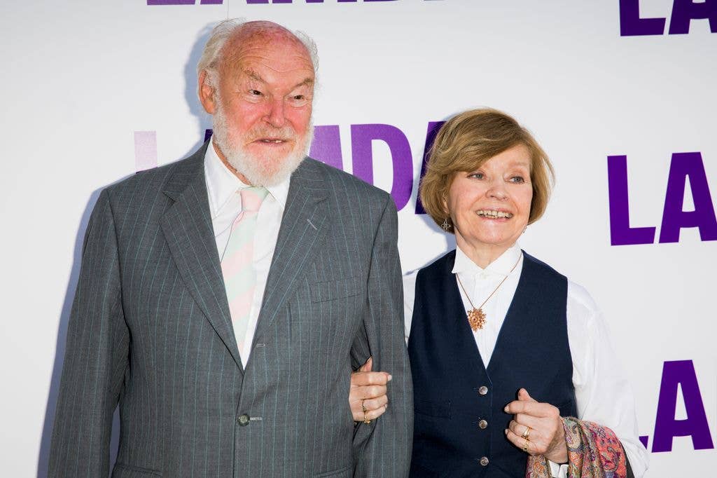 Timothy West and Prunella Scales in 2017