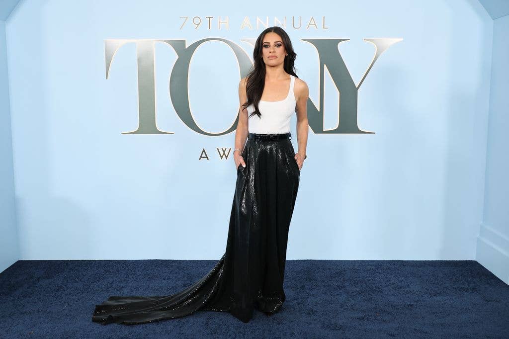 Lea Michele attends the 79th Annual Tony Awards at Radio City Music Hall on June 07, 2026 in New York City