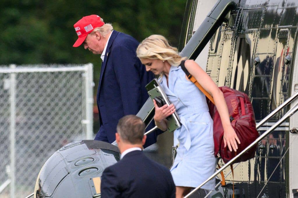 Donald referred to Natalie as "that young, beautiful woman"