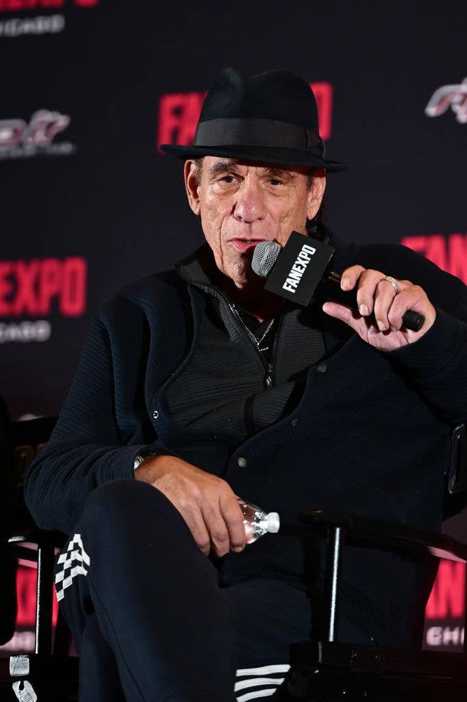 Robert Davi speaks on stage during FanExpo Chicago 2026 on August 16, 2026 in Rosemont, Illinois. (Photo by Daniel Boczarski/Getty Images)