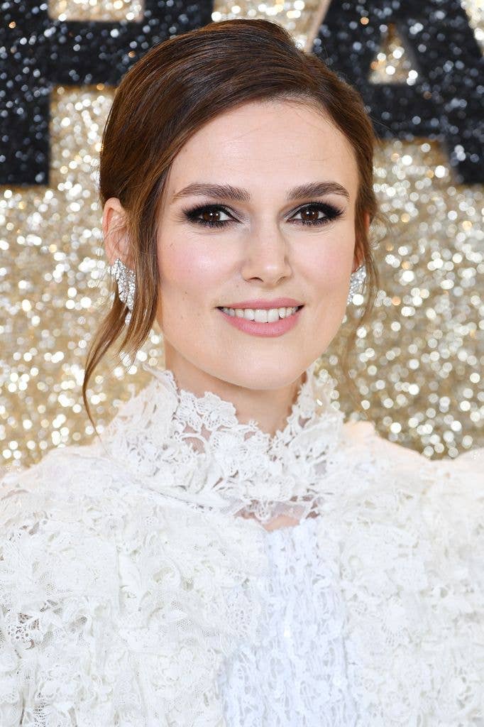 Keira Knightley attends the "Misbehaviour" World Premiere at The Ham Yard Hotel on March 09, 2020.