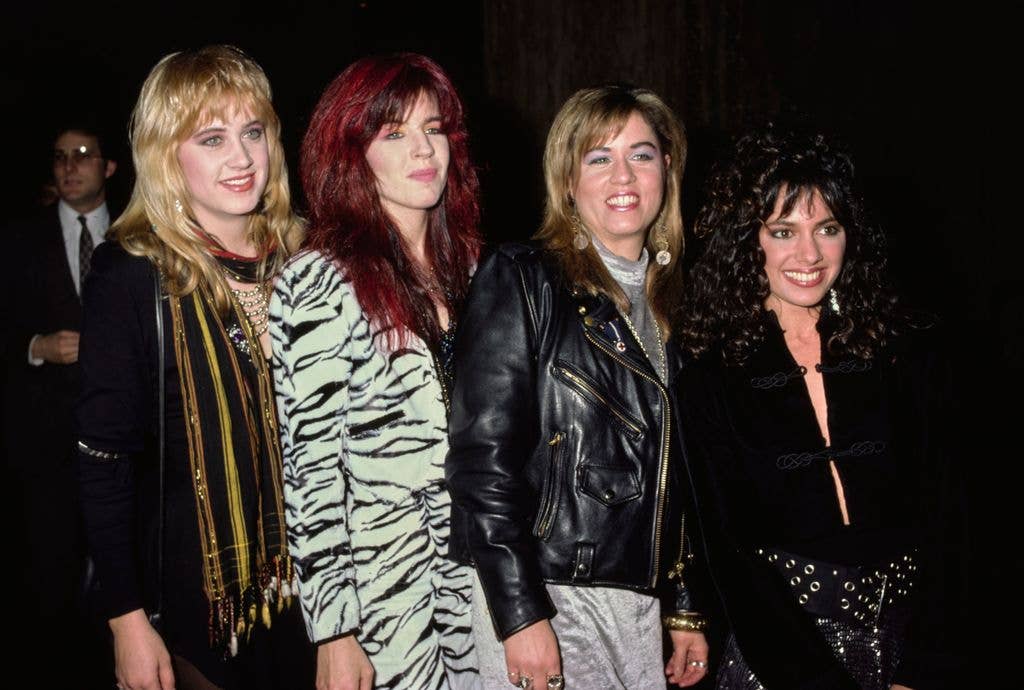 The Bangles in 1987