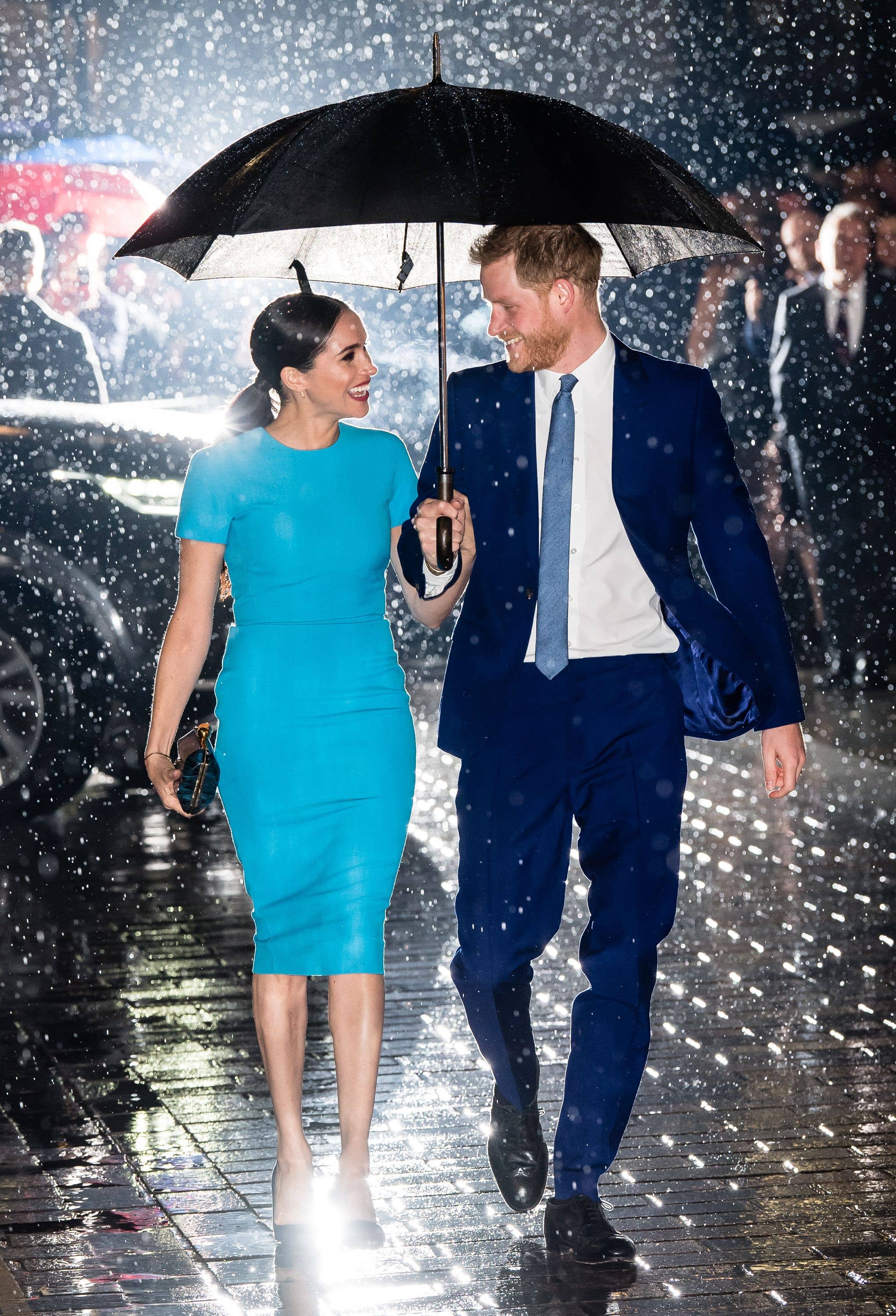 Prince Harry, Duke of Sussex and Meghan, Duchess of Sussex attend The Endeavour Fund Awards at Mansion House on March 05, 2020 in London, England.