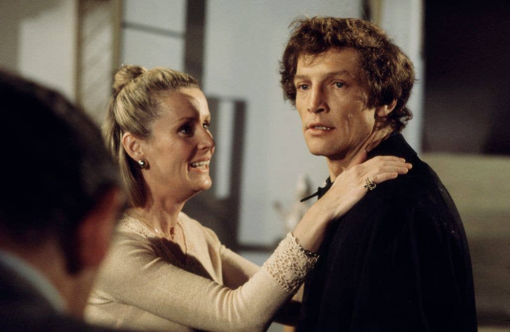 (L-R) Diana Hyland, Scott Hylands appearing in 'Harry O'