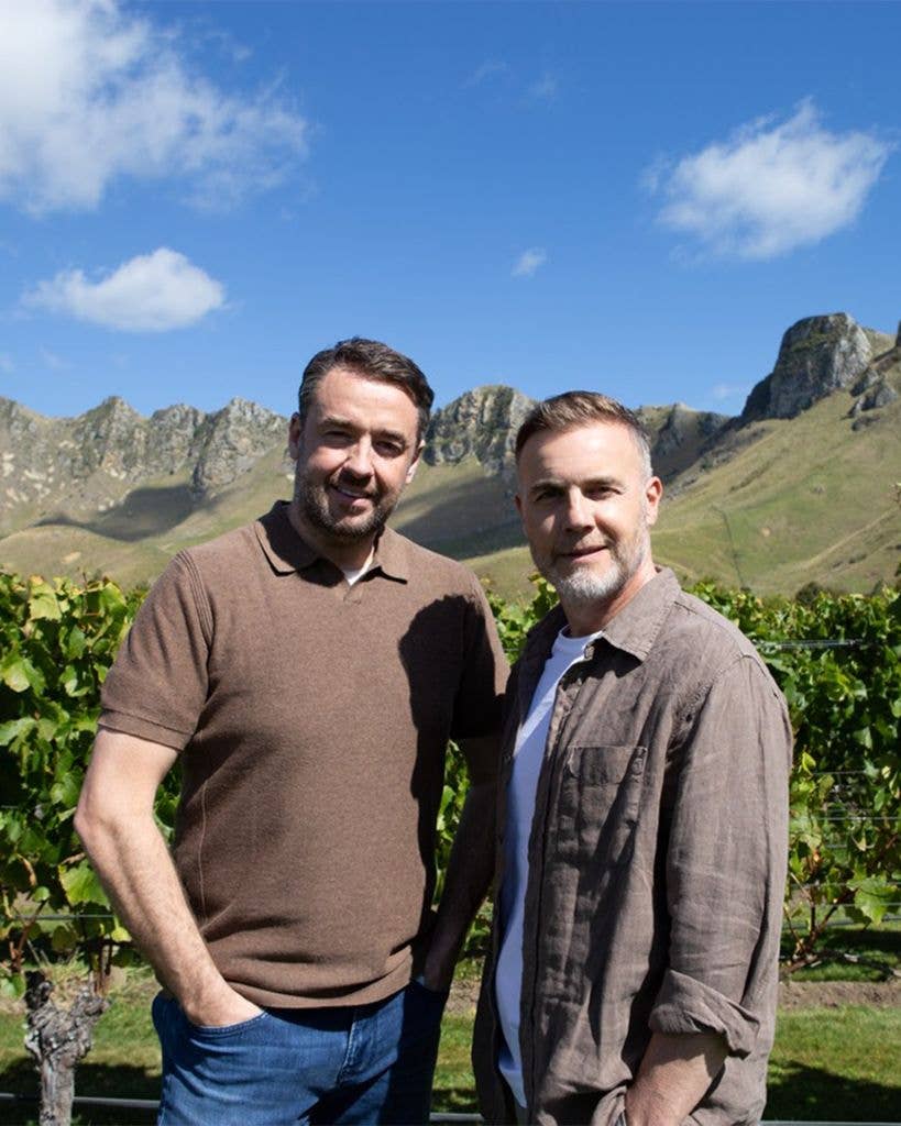 Jason and Gary had a ball on their New Zealand Wine Tour