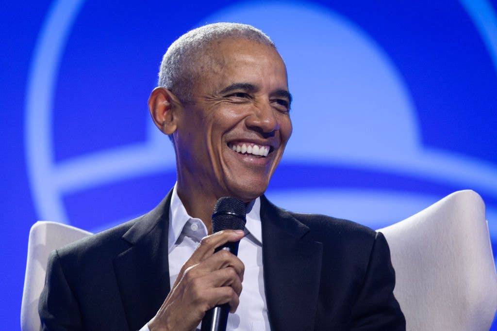 barack obama smiling