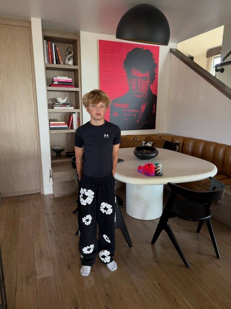 Photo shared by Fergie August 2026 of her son Axl in honor of his 13th birthday