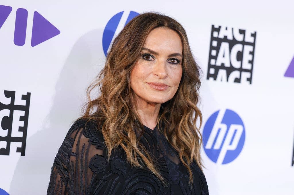 Mariska Hargitay at the 76th Annual ACE Eddie Awards held at UCLA's Royce Hall on February 27, 2026 in Los Angeles, California.